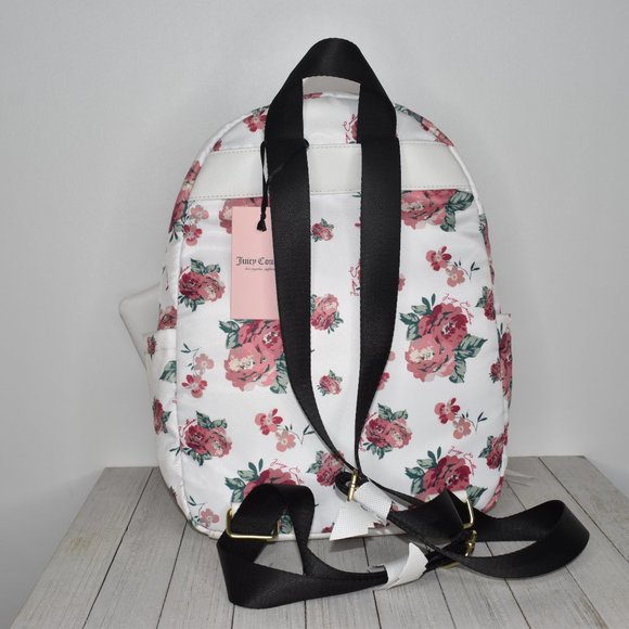 Juicy Couture Floral Backpack Vintage Rose White main image 9